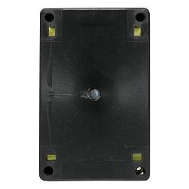 Корпус  КП102 пластиковый 2 кнопки белый (cpb-102-w) EKF