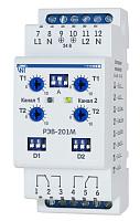 Реле времени электронное многофункциональное РЭВ-201М ~220В, 50Гц, выдержка времени 0-36000с, 3425601201 Новатек-Электро