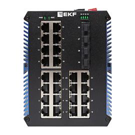 Коммутатор промышленный неуправляемый TSX-U-4GX/SFP-24GTP EKF