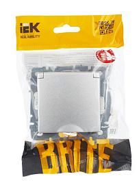 Розетка  с з/к/ш с кр. 16А IP44 РСбш10-3-44-БрА алюминий BRITE  BR-R16-16-44-K47 IEK