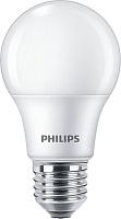 Лампа светодиодная 9 Вт E27 A60 3000К 680Лм матовая 220-240В груша Ecohome 929002298917 Philips