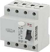 Выключатель дифференциального тока ВД1-63 (УЗО) 40А 3P+N четырехполюсный 6кА 30мА тип AC Pro ( NO-902-39 ) Б0031884 ЭРА