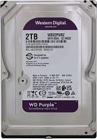 Жесткий диск HDD 2ТБ; 3.5" SATA III WD22PURZ WD