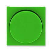Накладка для светорегулятора поворотного LEVIT зелёный / дымчатый чёрный 2CHH940123A4067 ABB