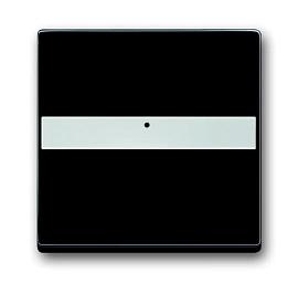 Клавиша для механизма одноклавишного выключателя Future/Axcent/Carat/Династия поле для надписи со световодом черный бархат 2CKA001731A1982 ABB