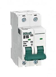 Выключатель автоматический 2П B 16А 6кА ВА103 DEKraft 12225DEK Schneider Electric