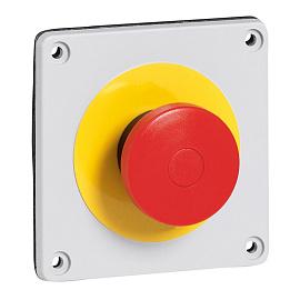 Кнопка аварийного отключения питания тяни-толкай +1НO контактный блок для P17 057745 Legrand
