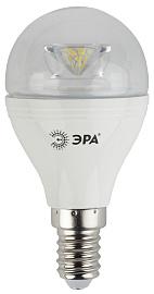 Лампа светодиодная 7 Вт E14 P45 4000К 560Лм прозрачная 170-265В шар Clear ( LED P45-7W-840-E14-Clear ) Б0020552 ЭРА