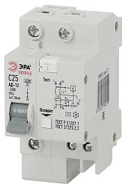 Выключатель автоматический дифференциального тока АВДТ 16А 3P+N четырехполюсный характеристика C 6кА 30мА S (селективное) АД-12 (SIMPLE-mod-36 ) Б0039294 ЭРА