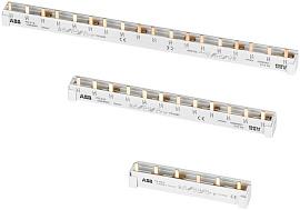 ABB Шина  трехфазная  30 модулей  63А для автоматов однофазных +N или Дифференциальных автоматов PS3/30 (2CDL230001R1030)