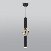 Светильник светодиодный   8Вт подвесной  50191/1 LED черный/золото a049107 Eurosvet