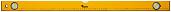 Уровень "Лайт", 3 глазка, желтый корпус, шкала 800 мм 18014 КУРС