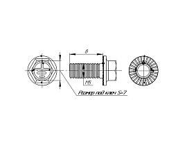 Винт М5x8 wm5x8 EKF