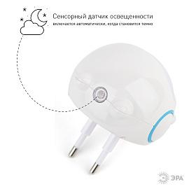 Ночник (светильник ночной) 0,5Вт LED белый (NN-604-LS-W) Б0019096 ЭРА