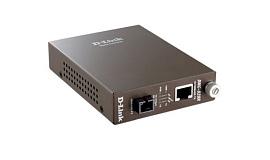 Медиаконвертер DMC-920T/B10A WDM с 1 портом 10/100Base-TX и 1 портом 100Base-FX с разъемом SC (ТХ: 1550 нм, RX: 1310 нм) для одномодового оптического кабеля (до 20 км) DL-DMC-920R/B10A D-Link