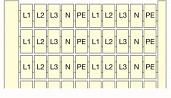 Маркировка RC65 20X(L1-L2-L3-N-PE) 1SNA232131R1300 TE Connectivity