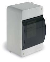 Щит навесной 2-4 мод. с дверцей, (белый), УПМ, IP40 LX40004-PWHD Tplast