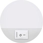 Ночник светодиодный NLE 07-LW белый с выключателем 230В 4690612028859 IN HOME