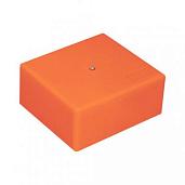 Коробка огн. E110,о/п 75х75х40, с гладкими стенками,без галогена, IP41, 4P, (1,5-4мм2), цвет оранж 46121HF MB75