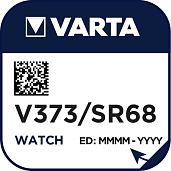 Элемент питания V373 (SR916SW, SR68) д/часов (00373 101 111) батарейка оксид-серебряная 373101111 VARTA