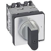 Выключатель - положение вкл/откл - PR 12 - 4П - 4 контакта - крепление на дверце 027403 Legrand