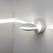 Декоративная подсветка WL44 WH светодиодная 9Вт 3500К белый IP54 для интерьера, фасадов зданий Б0054425 ЭРА