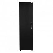 Шкаф напольный, телекоммуникационный 19", 42U 600х1000, передняя дверь металл, задняя стенка сплошная, металл, черный DR-710531 DATAREX