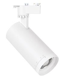 Светильник трековый  PTR  0728 ZOOM 28w 3000K 15-60° WH (белый) IP40 .5034341 Jazzway