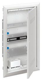Шкаф мультимедийный с дверью с вентиляционными отверстиями и DIN-рейкой UK630MV (3 ряда) 2CPX031391R9999 ABB