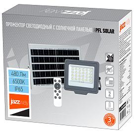 Прожектор с солнечной панелью PFL SOLAR 50  6500K IP65 .5044395 Jazzway