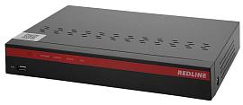 Видеорегистратор 4-канальный MHD 4Мп 1 HDD SATA до 10 Тб RedLine RL-MHD4z