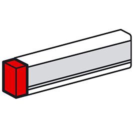 Кабель-канал аксс. METRA Заглушка 85x50 мм 638025 Legrand