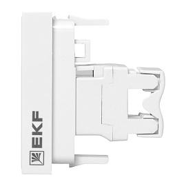 Розетка RJ45 компьютерная категории 5e (ширина 1 модуль) E1MK015E-135-10 EKF