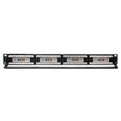 Патч-панель 19", 24хRJ-45, UTP, 5e, 1U 10-0403 SUPRLAN