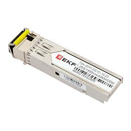 SFP модуль 1,25 Гбит одинарное одномодовое оптоволокно Tx1550нм/Rx1310нм 20км TSX-SFP-GS1D-15-20 EKF