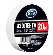 Изолента ПВХ 0,13*15мм Белая 20м DIY REV 28680 6