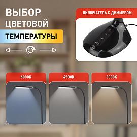 Светильник светодиодный настольный 9Вт LED черный ( NLED-452-9W-BK ) Б0019129 ЭРА