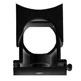 Держатель с крышкой DN 23-29 мм, полиамид, цвет черный код PASW2329N DKC
