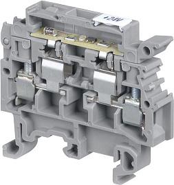 Клемма M4/8.SFL винт 4мм.кв. держатель предохранителя 5х20, 5х25 мм, неон. индикатор сгор. предохран. 110-230В 1SNA115661R2100 TE Connectivity