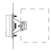 Комплект крепежного адаптера для выносного дисплея  METsepMAK Schneider Electric