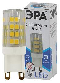 Лампа светодиодная 3,5 Вт G9 JCD 4000К 280Лм 170-265В капсульная ( LED JCD-3,5W-CER-840-G9 ) Б0027862 ЭРА