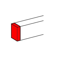 Кабель-канал DLP Заглушка 50x 80, 35x80 Legrand 010722