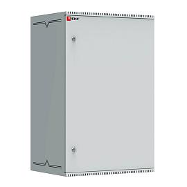 Шкаф телекоммуникационный настенный 18U (600х450) дверь металл, Astra A серия Basic ITB18M450 EKF