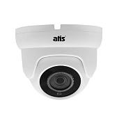 Камера видеонаблюдения (видеокамера наблюдения) уличная купольная IP, объектив 2.8 мм ANVD-2MIRP-20W/2.8 Eco ATIS