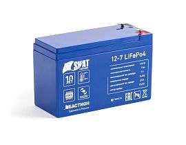 Аккумуляторная батарея Li-ion Skat i-Battery 12-7 LiFePo4 Бастион