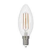 Лампа светодиодная 11 Вт E14 C35 4000К 900Лм прозрачная 200-250В свеча SKY (LED-C35-11W/4000K/E14/CL PLS02WH) UL-00005165 Uniel