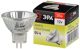 Лампа гал. 20,0Вт GU4-MR11-20W-12V-30CL C0027361 ЭРА