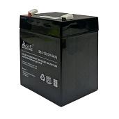 Аккумулятор свинцово-кислотный (аккумуляторная батарея) ; цвет черный; 5 Ач; тип клемм: F2; срок службы: 5 лет DL-SVC-SS5-12 SVC