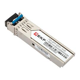 SFP модуль 1,25 Гбит двойное одномодовое оптоволокно 1310нм 20км TSX-SFP-GS2D-13-20 EKF