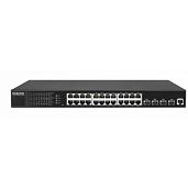 Коммутатор управляемый L3 Gigabit Etherent на 24xRJ45 PoE + 4x10G SFP+ порта. SW-24G4X-1L OSNOVO